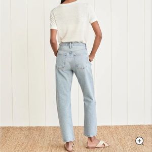 NWT!! AGOLDE Mia Mid-Rise Straight Jean